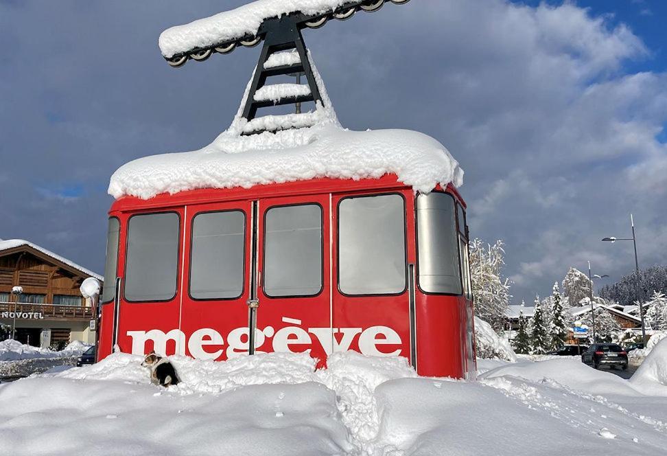 Hotel Les Cimes Megève Exterior foto